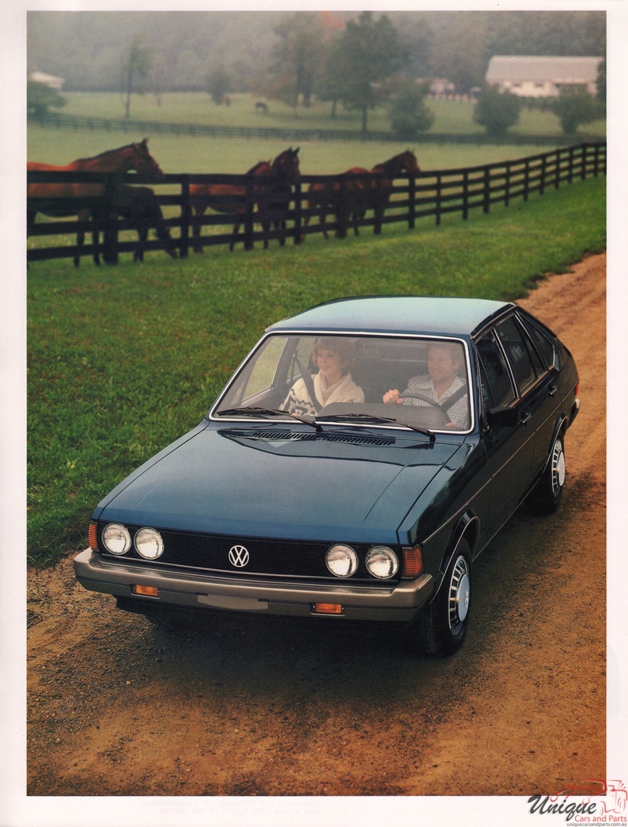 1978 VW Dasher Brochure Page 1